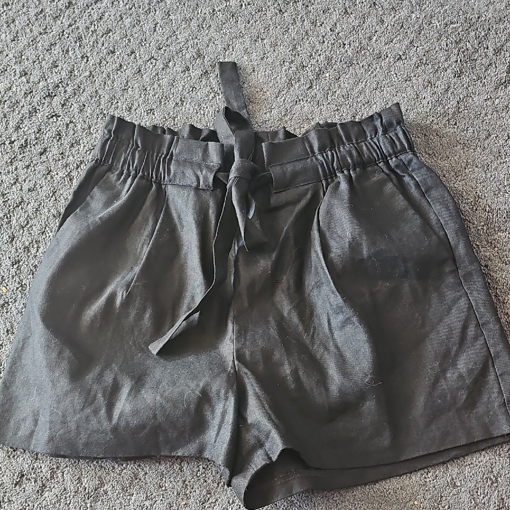 Express High Waist Black Women's Shorts